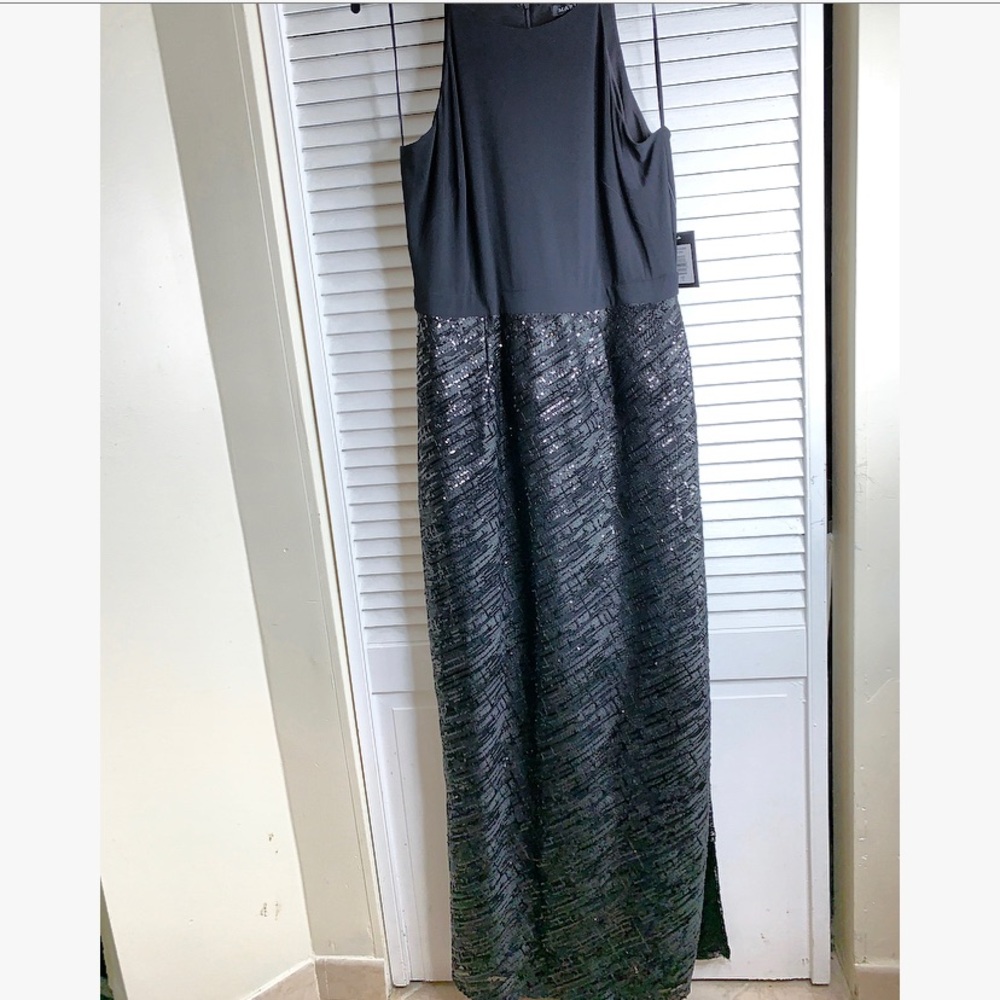 Beautiful Black Sequin Gown